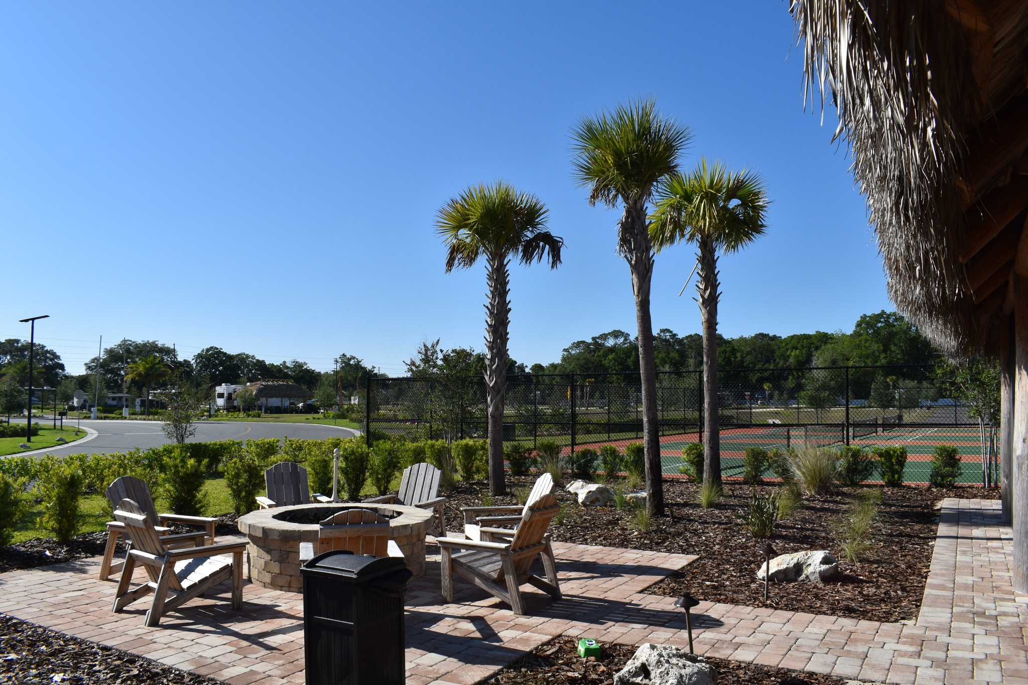 Pickle Ball Courts and Bocce