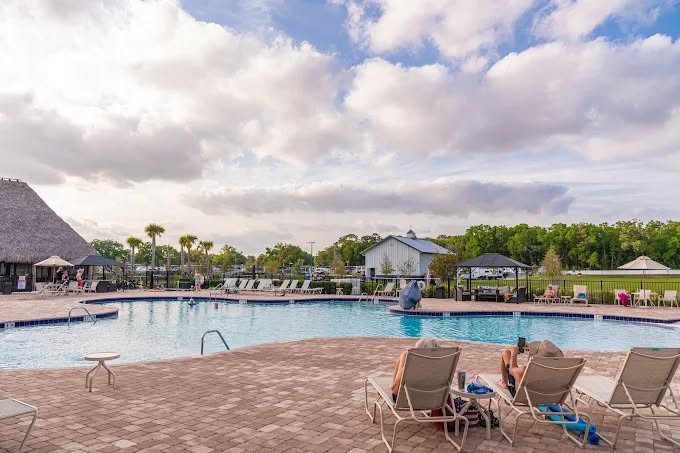 Palm Breeze Pool and Hot Tub